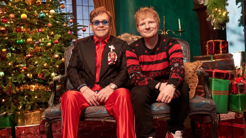 VIDEO: ED SHEERAN E ELTON JOHN insieme per il singolo di Natale 'Merry Christmas'
