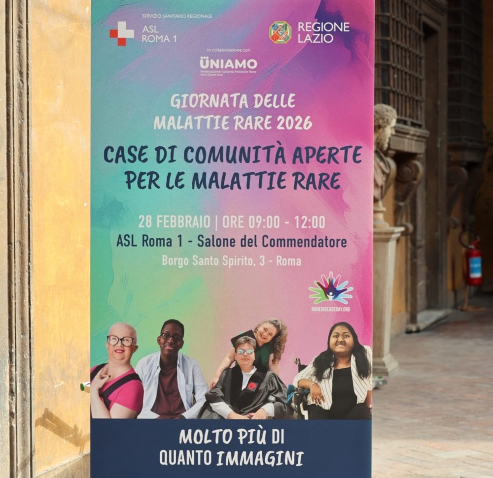 Roma — Malattie rare, ASL Roma 1 presenta il nuovo portale e iniziative di prossimità per i pazienti