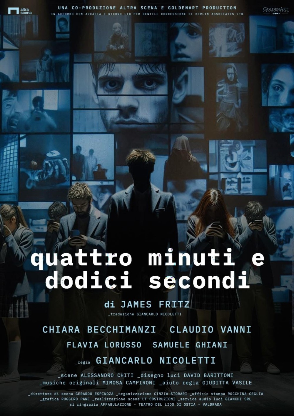 “4 minuti e 12 secondi” al Teatro della Quattordicesima: il thriller familiare sull’era digitale