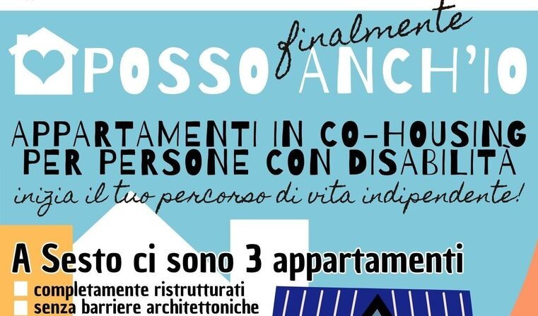 Finalmente posso anch’io: a Sesto un progetto PNRR per l’autonomia delle persone con disabilità