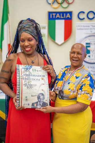 EVENTO INTERNAZIONALE "3° INVICTUS DAY" IN ESCLUSIVA: DURGA MCBROOM SI RACCONTA DOPO AVER RICEVUTO IL PREMIO AMBASSADOR OF FREEDOM.