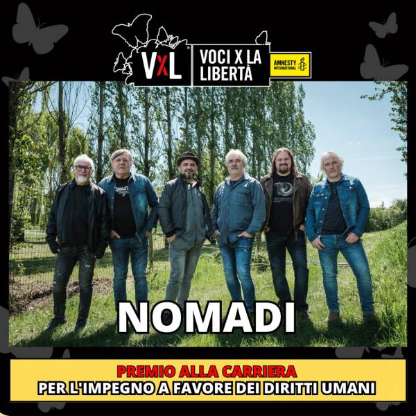 Nomadi: 60 anni di impegno umanitario premiati da Amnesty