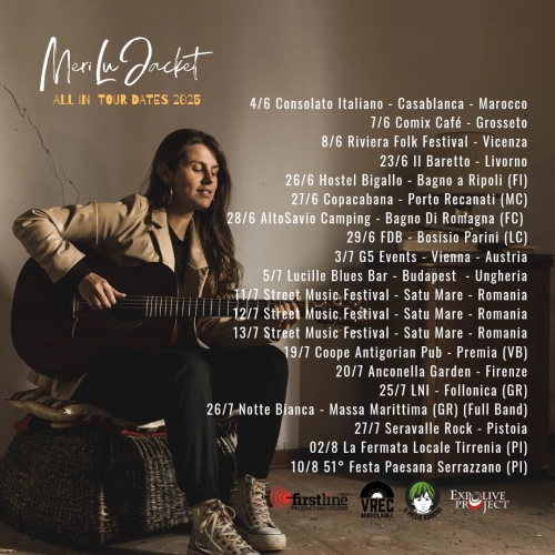 Meri Lu Jacket debutta con ''All In'', un esordio tra classic rock e soul